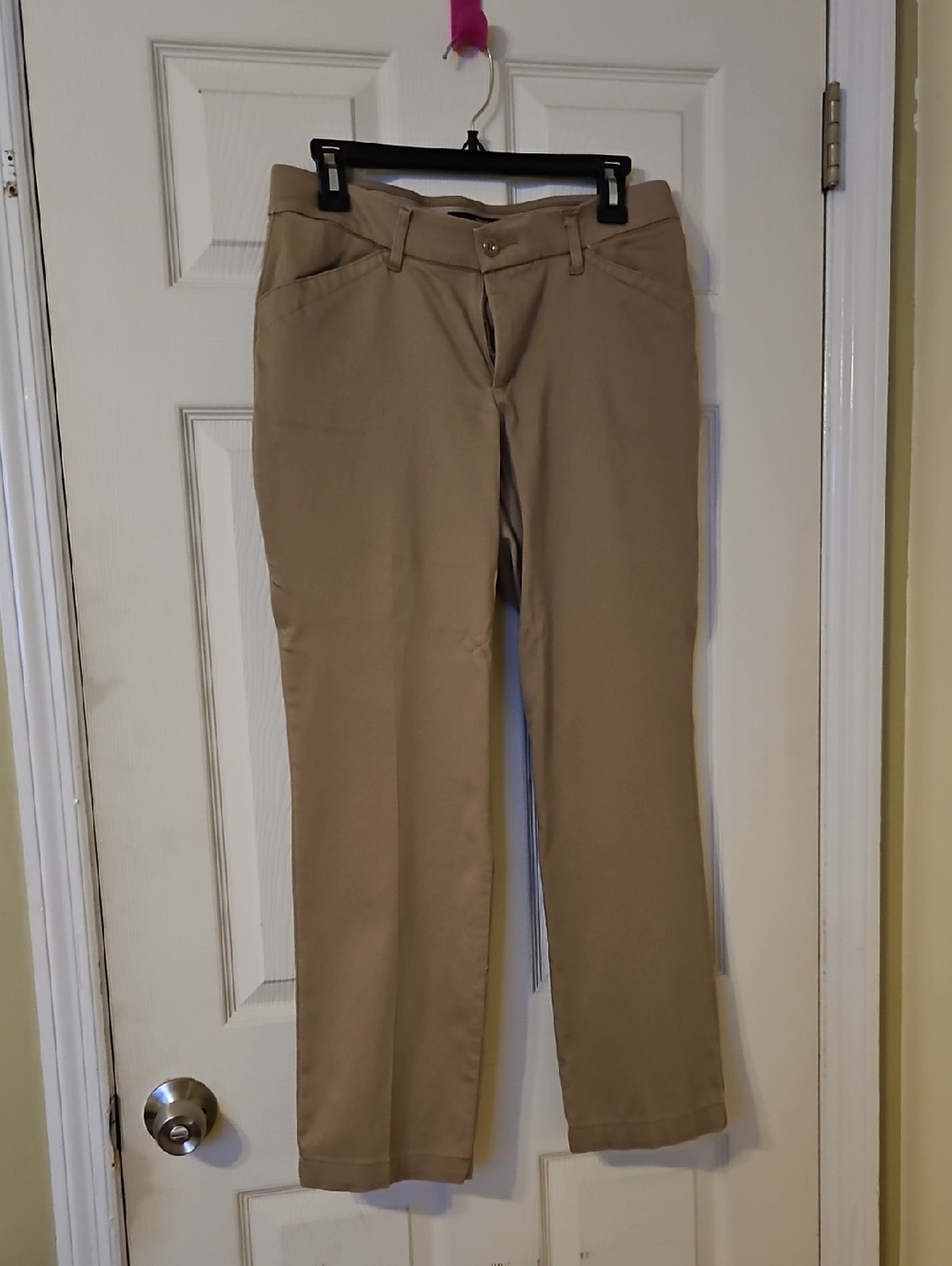 Lee Straight-Leg Pants in Khaki